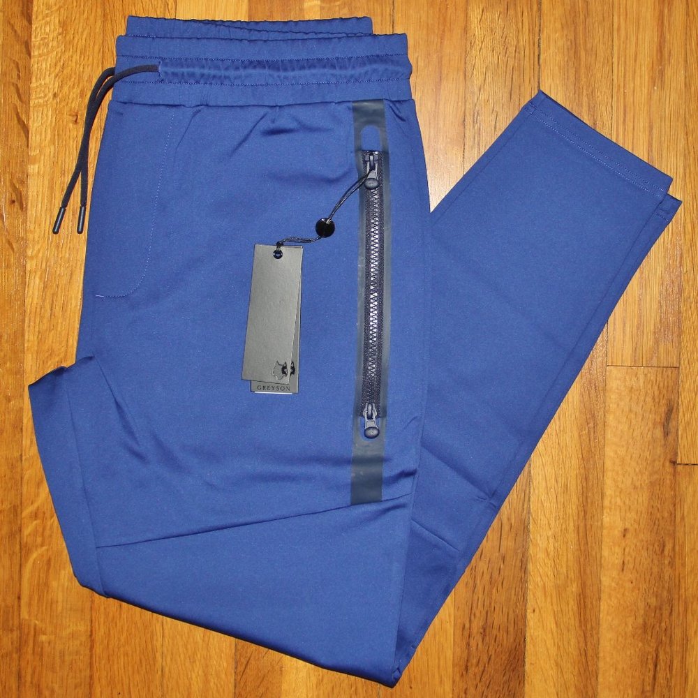 Greyson Sequoia Jogger Pants Mens M Emperor Blue